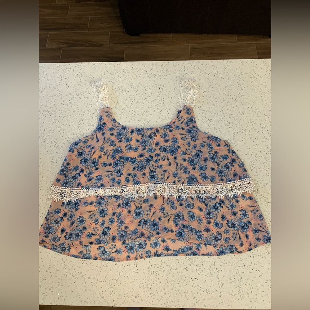 Floral Crop Top